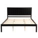 Platform Bed Frame with Headboard, Wood Slat Support, No Box Spring Needed, Queen,Espresso