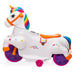 Unicorn Stroller and Electric Toy Bike with Training Wheels for Kids 3-6