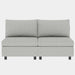 Love Seat Couches, 2 Seater Loveseat Mid Century Modern Sofa Couch With Storage for Small Spaces, Living Room, Dorm, Bedroom