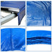 10 FT TRAMPOLINE OUTSIDE SAFETY NET WITH BASKETBALL HOOP - DTYStore