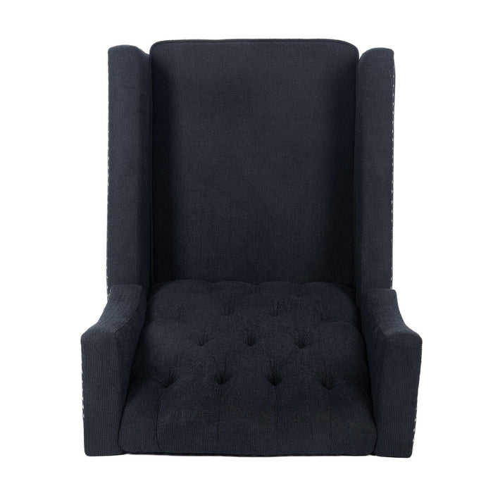 Manual Wing Chair Recliner - 27.16" Wide Comfort and Style for Your Living Space