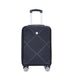 2Piece Luggage Sets ABS Lightweight Suitcase , Spinner Wheels, (20/14) BLACK