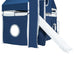 Twin Size Loft Bed with Tent and Tower - Blue - DTYStore