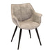 Wrangler Industrial Accent Chair in Light Grey by LumiSource - Set of 2 - DTYStore