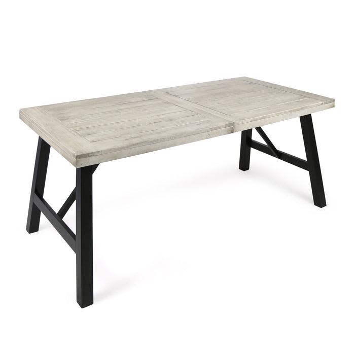 BETTINA DINING SET-GRAY (3 PCS) - DTYStore