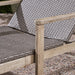 HAMPTON WOOD + WICKER CHAISE LOUNGE - DTYStore