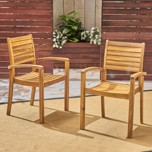 Outdoor Dining Chair, Teak 63223.00 KD - DTYStore