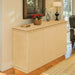 Classic Wooden Sideboard with Beaded Trim – Elegant Storage Cabinet for Dining or Living Room - DTYStore