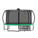 14FT Trampoline with Enclosure - Recreational Trampolines with Ladder and AntiRust Coating, ASTM Approval Outdoor Trampoline for Kids - DTYStore