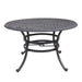 Round 4 - Person 49' Long Aluminum Dining Set with Sunbrella Cushions - DTYStore