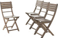 POSITANO 4 PIECE FOLDABLE CHAIR - DTYStore