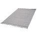 DTY Signature Collection 8X10 White/Ivory /Medallion Indoor/Outdoor Area Rug - DTYStore