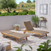BANZAI CHAISE LOUNGE WITH PULL-OUT TRAY [SET OF 2 PCS] - DTYStore