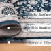 Area Rug 5x7 Vintage Bohemia Non-slip Washable Rug For Living Room Kitchen Bedroom Living Room Flower Design Blue/Brown - DTYStore