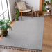 DTY Signature Collection 8X10 White/Ivory /Medallion Indoor/Outdoor Area Rug - DTYStore