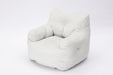 Soft Velvet Fabric Bean Bag Chair Filled With Memory Sponge