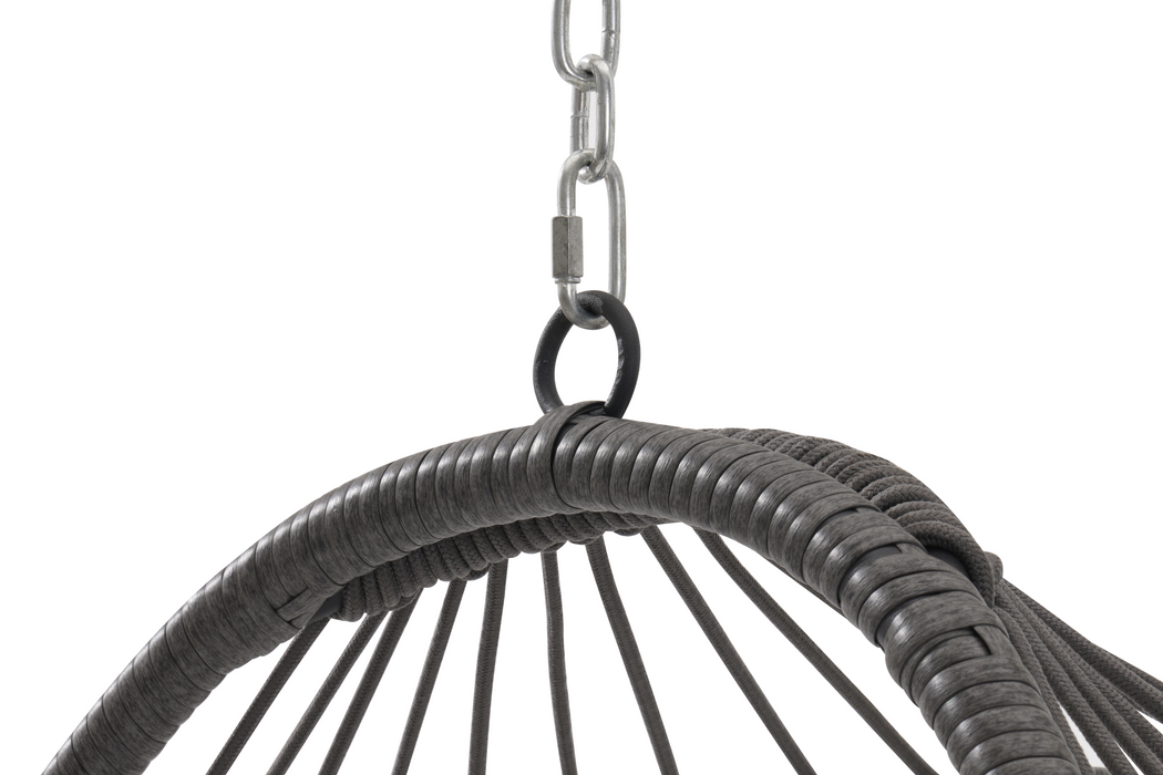 Outdoor Garden Rattan Egg Swing Chair Hanging Chair - DTYStore