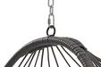 Outdoor Garden Rattan Egg Swing Chair Hanging Chair - DTYStore