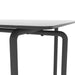 Modern Tempered Glass Tea Table Coffee Table, Table for Living Room,Black