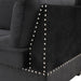 104.5" Reversible Sectional Sofa Space Saving with Storage Ottoman Rivet Ornament L-shape Couch for Small or Large Space Dorm Apartment