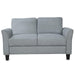 Living Room Furniture Love Seat Sofa Double Seat Sofa (Loveseat Chair)(Gray)