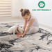 DTY Signature Collection 6X9 Grey /Abstract Non-Shedding Living Room Bedroom Dining Home Office Stylish and Stain Resistant Area Rug - DTYStore