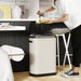 50L Smart automatic Trash Cans - Full Intelligent Sensor - White