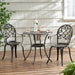 CAMDEN 3PC CAST BISTRO SET W ICE BUCKET - DTYStore