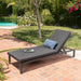 NAVAN CHAISE LOUNGE - DARK GREY - DTYStore