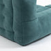 Fluffy bean bag chair, comfortable bean bag for adults and children, super soft lazy sofa chair with memory foam and ottoman, indoor modern focus bean bag chair for living room, bedroom, apartment - DTYStore