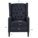 Manual Wing Chair Recliner - 27.16" Wide Comfort and Style for Your Living Space