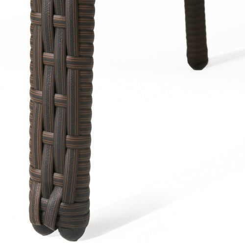 Outdoor Wicker Chairs, 56225.00CHRBRN KD, 4pcs - DTYStore