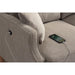 Living Space Sofa 2 Seater ,Loveseat With Waterproof Fabric Cream , USB Charge - DTYStore