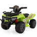 6V Kids Ride-On ATV Car, Powered 4-Wheeler Quad w/ Music Horn USB MP3, 1.9 MPH Max Speed, Electric Vehicle Toy for Children 18-48 Months, Green