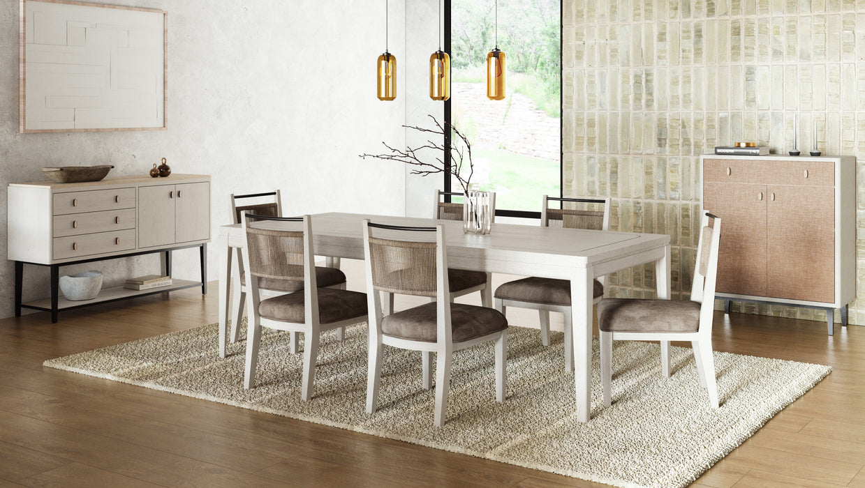 Rope Back Chair - Vanilla / Carmel - DTYStore
