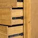 35.4x17.3x44" 5-Drawer Dresser