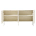U_Style Elegant Sideboard Featuring Curved Bottom Doors with Arched Groove Design in a Stylish Four-Door Layout,Suitable for Living Rooms,Entrance and Study - DTYStore