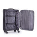 3-Piece Set Softshell Suitcase Spinner Wheels Terylene Polyester Luggage Sets Carry On