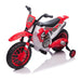 12V Kids Ride on Toy Motorcycle, Electric Motor Toy Bike with Training Wheels for Kids 3 - 6 Red