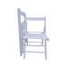 FOLDING CHAIR-2/S, FOLDABLE STYLE -WHITE - DTYStore