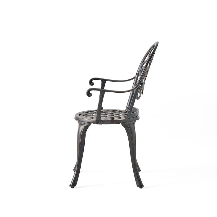 CAMDEN 3PC CAST BISTRO SET W ICE BUCKET - DTYStore