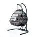 FOLDING DOUBLE SWING CHAIR w/CUSHION - DTYStore