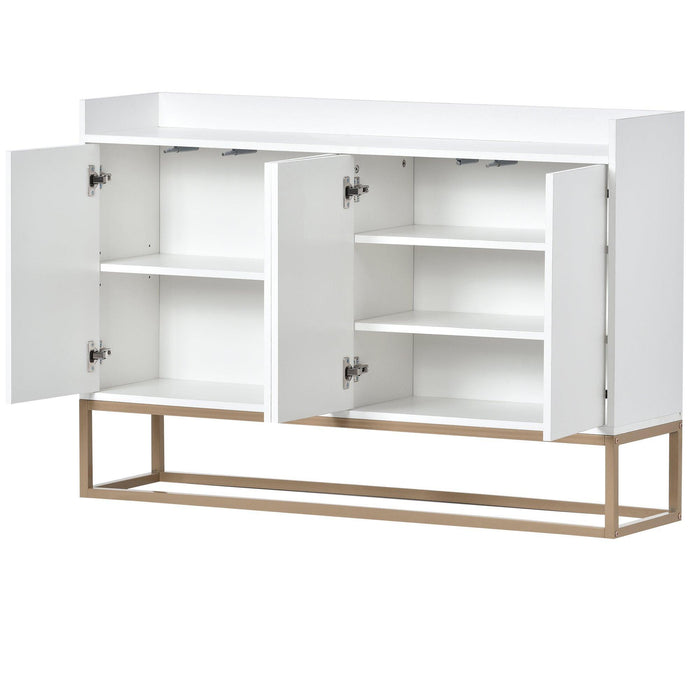 Modern Sideboard Elegant Buffet Cabinet with Large Storage Space for Dining Room, Entryway