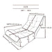 Single Sofa Reclining Chair Japanese Chair Lazy Sofa tatami balcony reclining chair leisure sofa adjustable chair