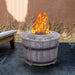 Smokeless Firepit With Wood Pellet/Twig/Wood As The Fuel, Wood Look - DTYStore