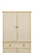 4 Door Cabinet with 1 Drawer, with 4 Adjustable Inner Shelves, Storage Cabinet