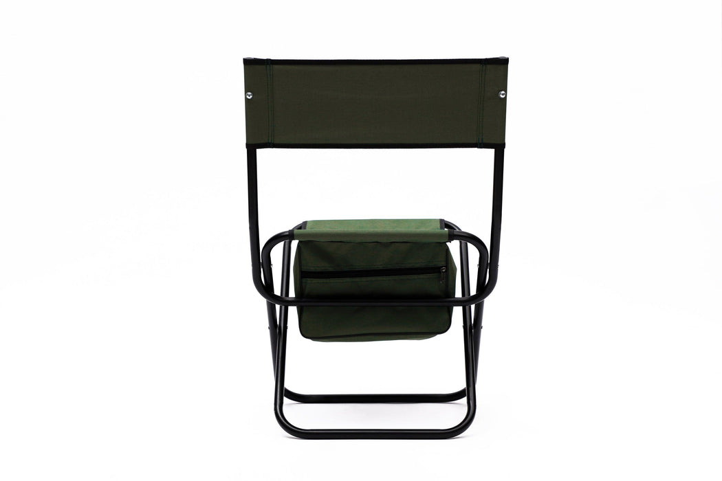 2-piece Folding Outdoor Chair with Storage Bag, Portable Chair for Indoor and Outdoor Use