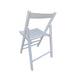 FOLDING CHAIR-2/S, FOLDABLE STYLE -WHITE - DTYStore