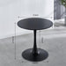 Mid-century Tulip Table for 2-4 People with Round MDF Table Top, Pedestal Dining Table, End Table