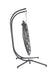 2 Person Outdoor Rattan Hanging Chair Patio Wicker Egg Chair - DTYStore